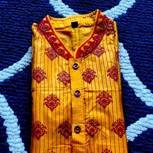 Vibrant Kids Silk Kurta size 4/5